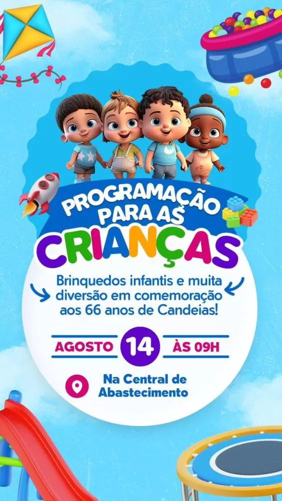 Candeias completa 66 anos 