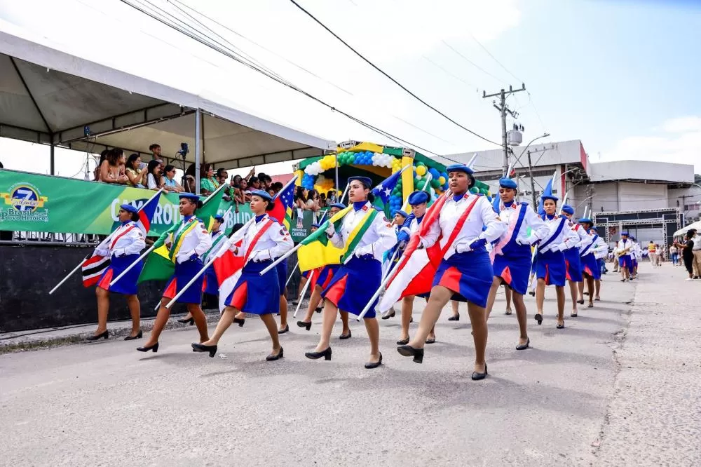 Candeias: Celebração do 7 de Setembro é marcada por tradicional desfile cívico