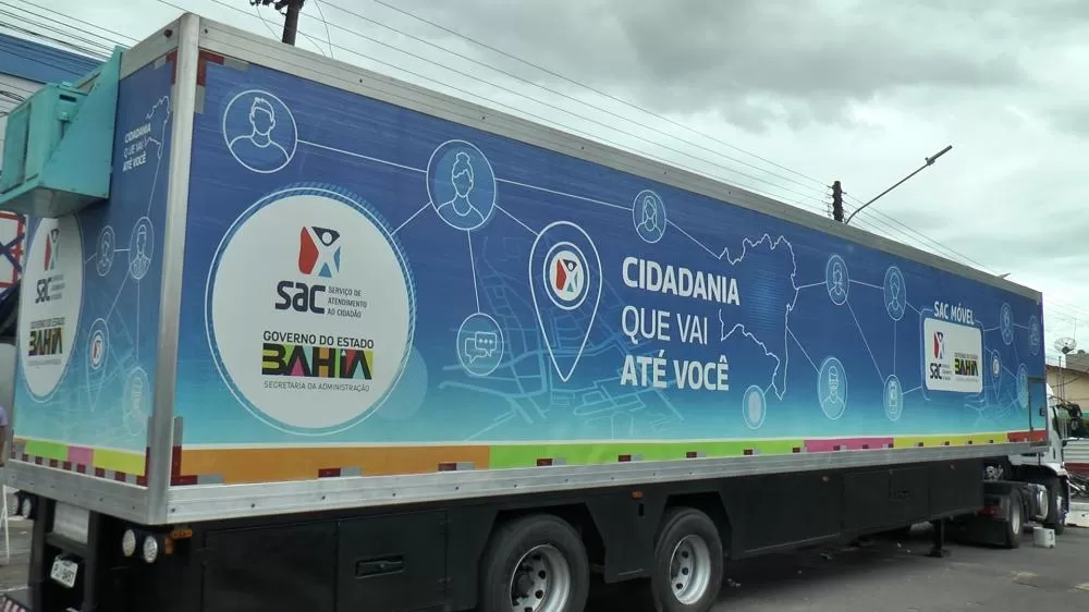 População de São Sebastião do Passé já pode acessar serviços do SAC Móvel até 9 de fevereiro