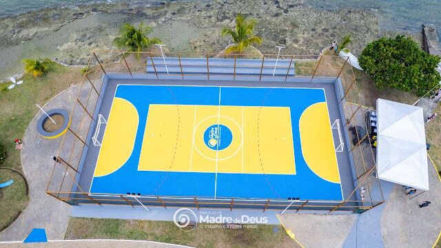 Prefeitura de Madre de Deus entrega a Quadra Poliesportiva de Maria Guarda reconstruída