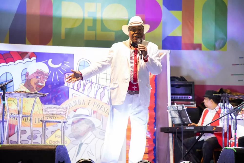 Funceb leva espetáculo “Batatinha – 100 Anos de Samba e Poesia” pra interior da Bahia