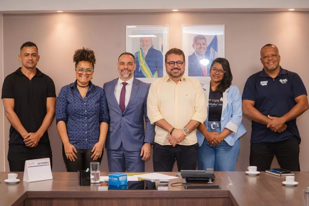 Prefeito Dailton Filho fortalece diálogo com Governo do Estado em busca de políticas públicas para o esporte em Madre de Deus.